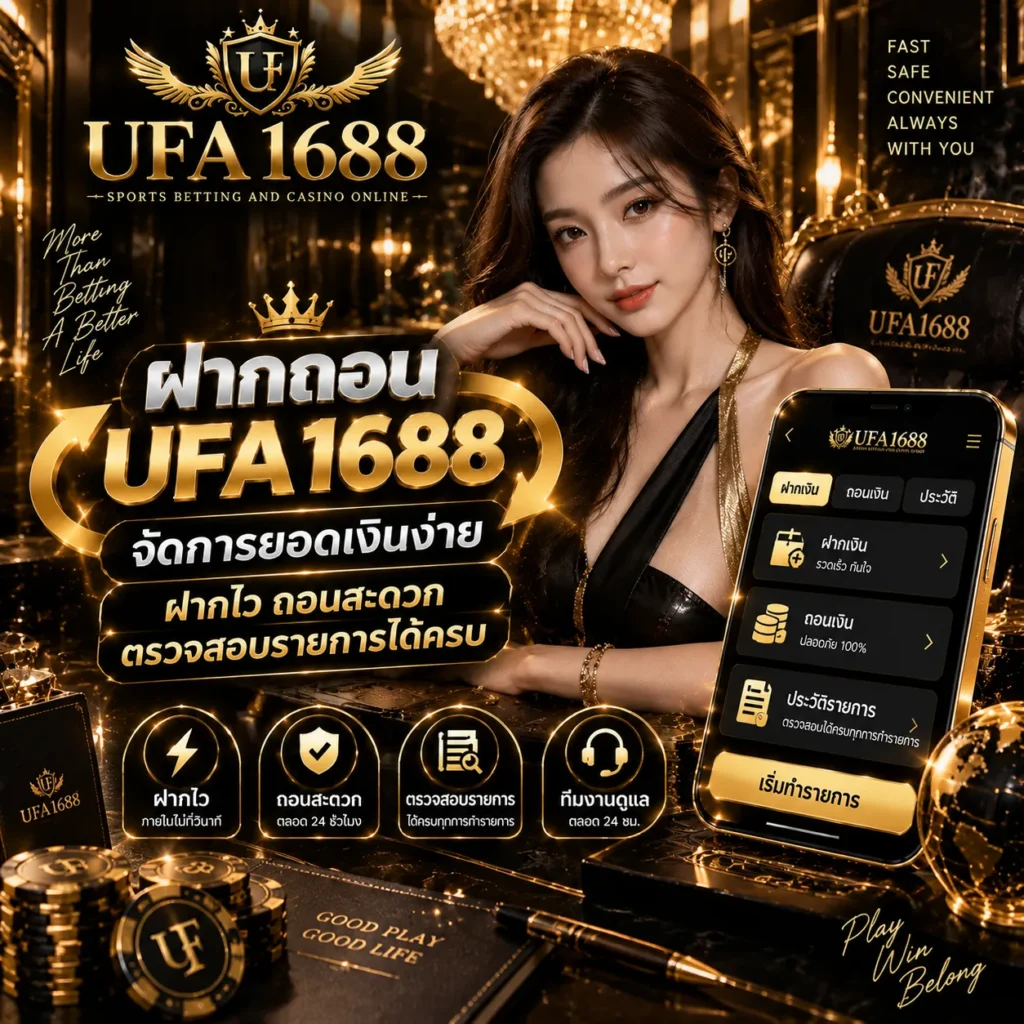 ฝากถอน ยูฟ่า1688